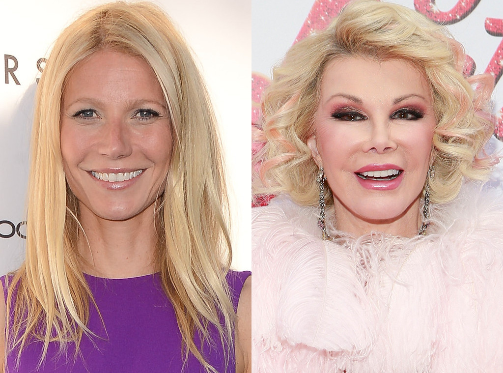 Gwyneth Paltrow, Joan Rivers Gwyneth Paltrow, Joan Rivers